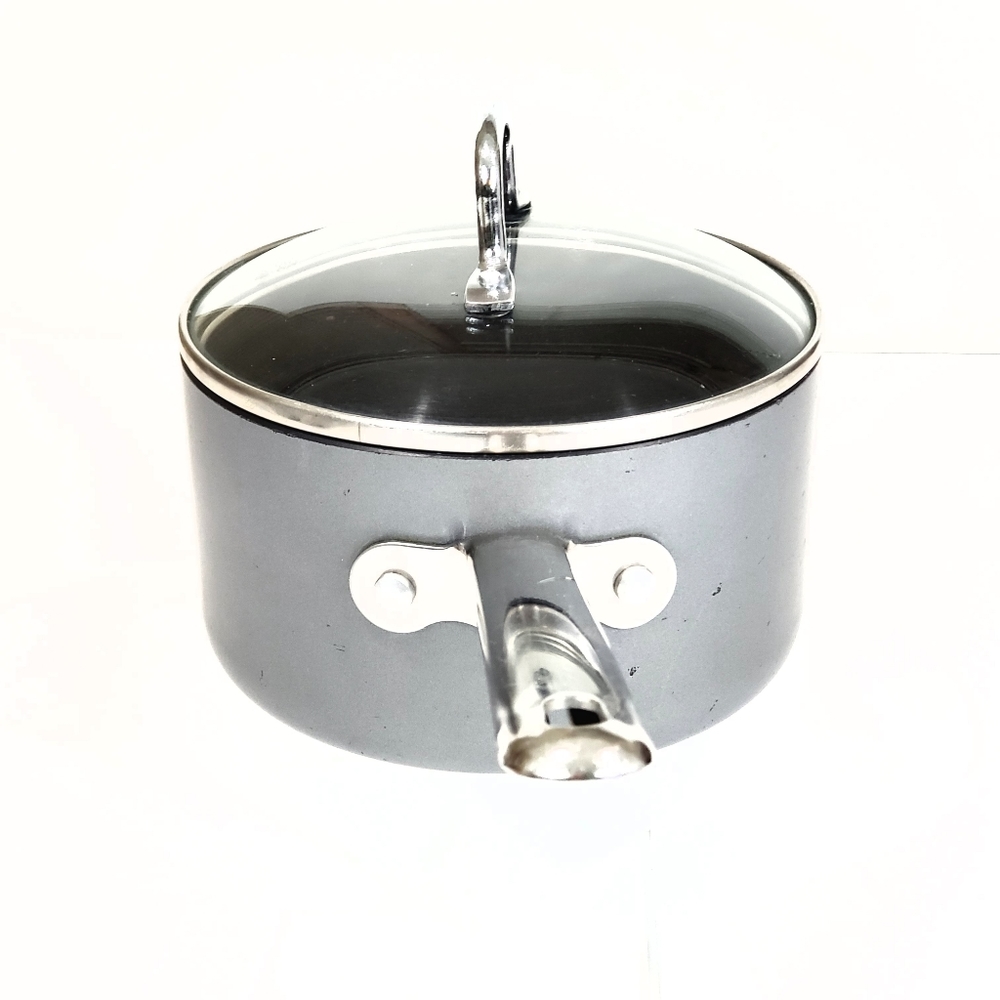 Calphalon 2 1/2qt Saucepan With Lid Grey 20449 - Picture 4 of 15